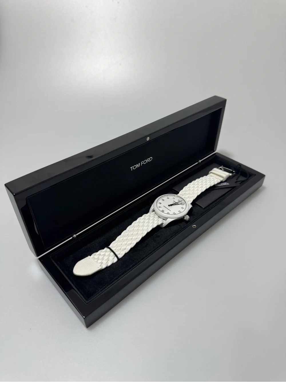 Tom Ford Ocean Plastic Watch 002 White